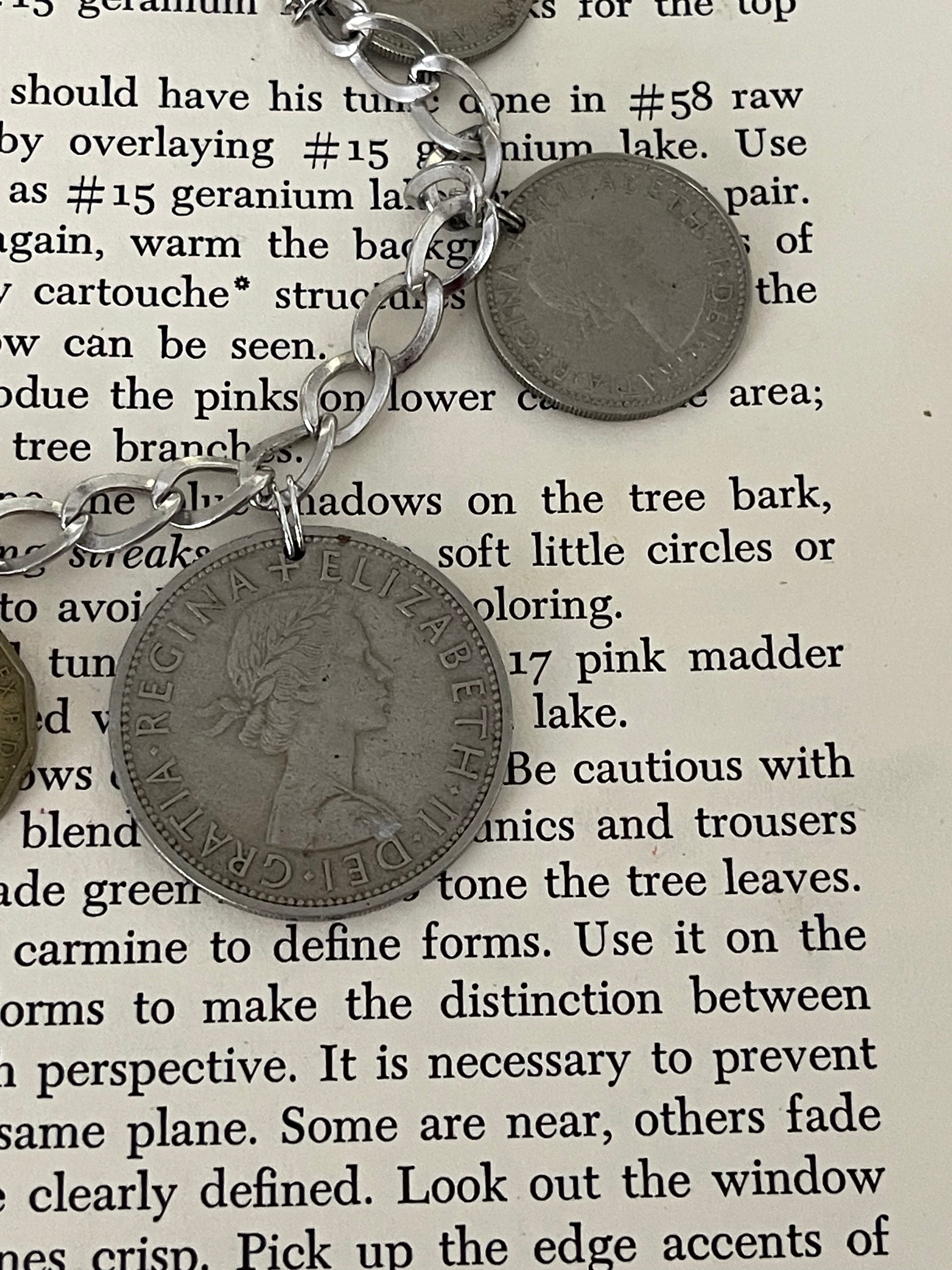 Sterling coin Bracelet