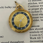 Gold Watch pendant