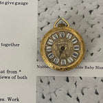 Gold watch pendant