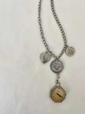 Watch Face Necklace