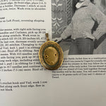 Gold locket pendant