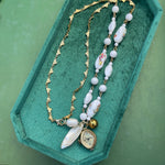 Clock necklace
