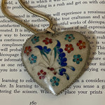 Enamel Heart necklace