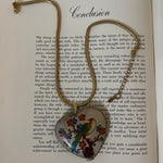 Enamel Heart necklace