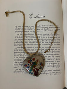 Enamel Heart necklace