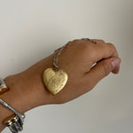 925 heart locket.