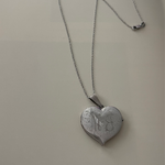 925 Heart Locket.