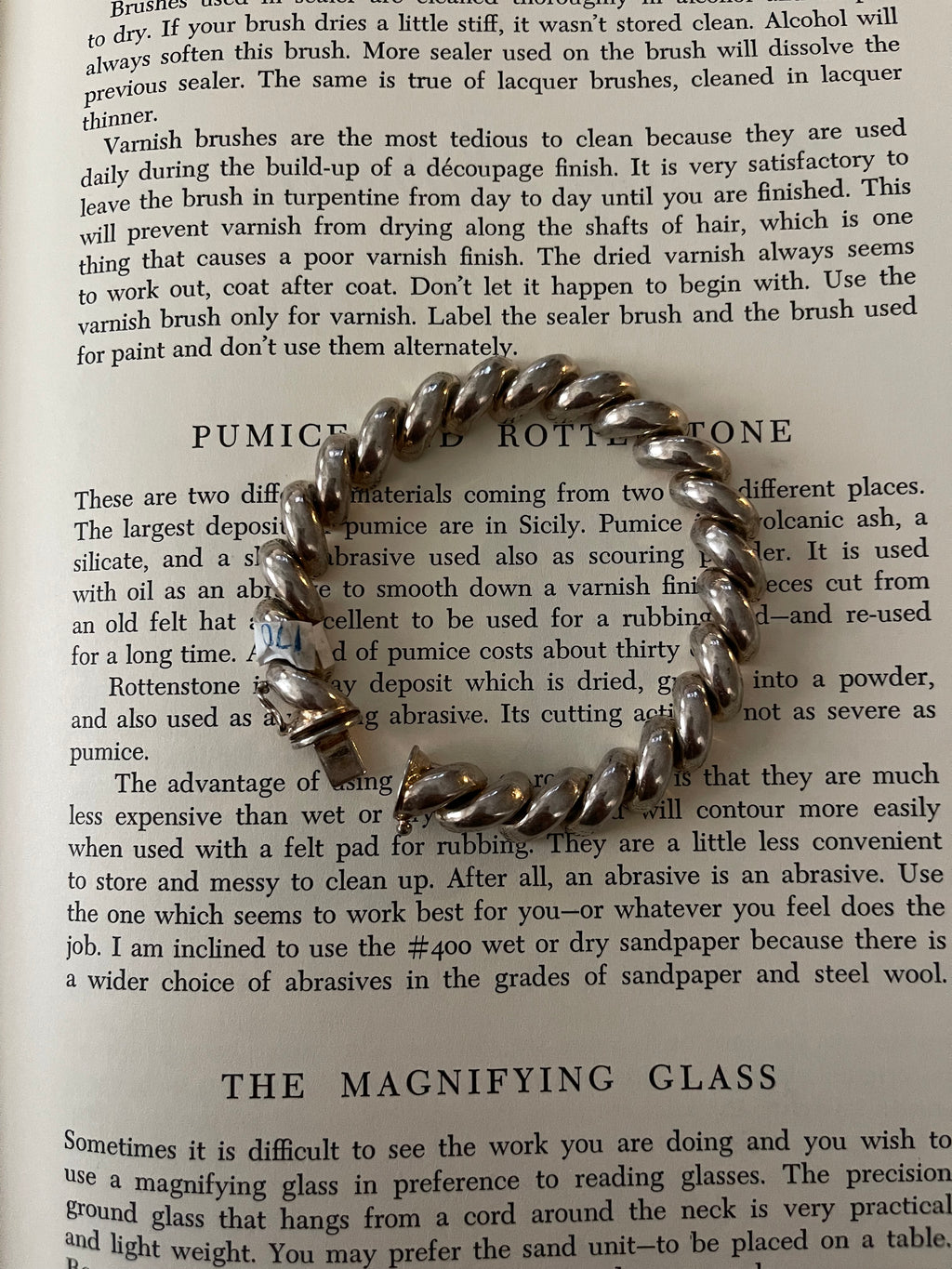 Sterling Italy bracelet