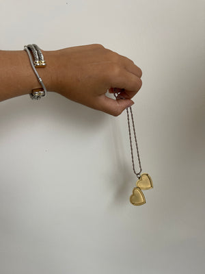 925 heart locket.