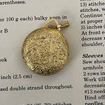 Gold Watch pendant